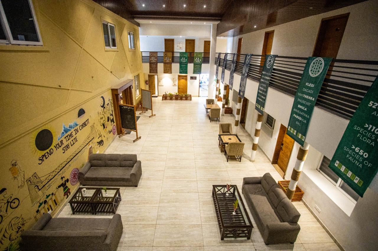 Resort Facade - Elegant Lobby Entrance